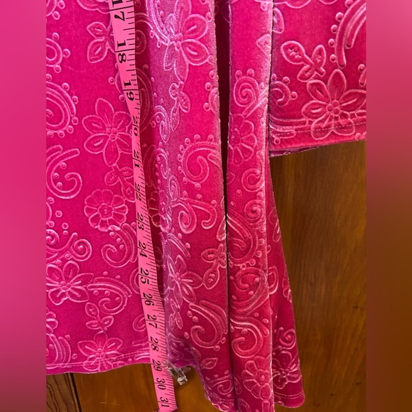 Ruby Rd. Pink Floral Top - Picture 4 of 8